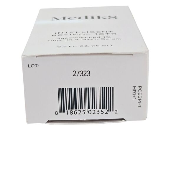 Medik8 Intelligent Retinol 10TR Vit A Night Serum 0.5 fl oz / 15ml Full Size NIB - Picture 5 of 5